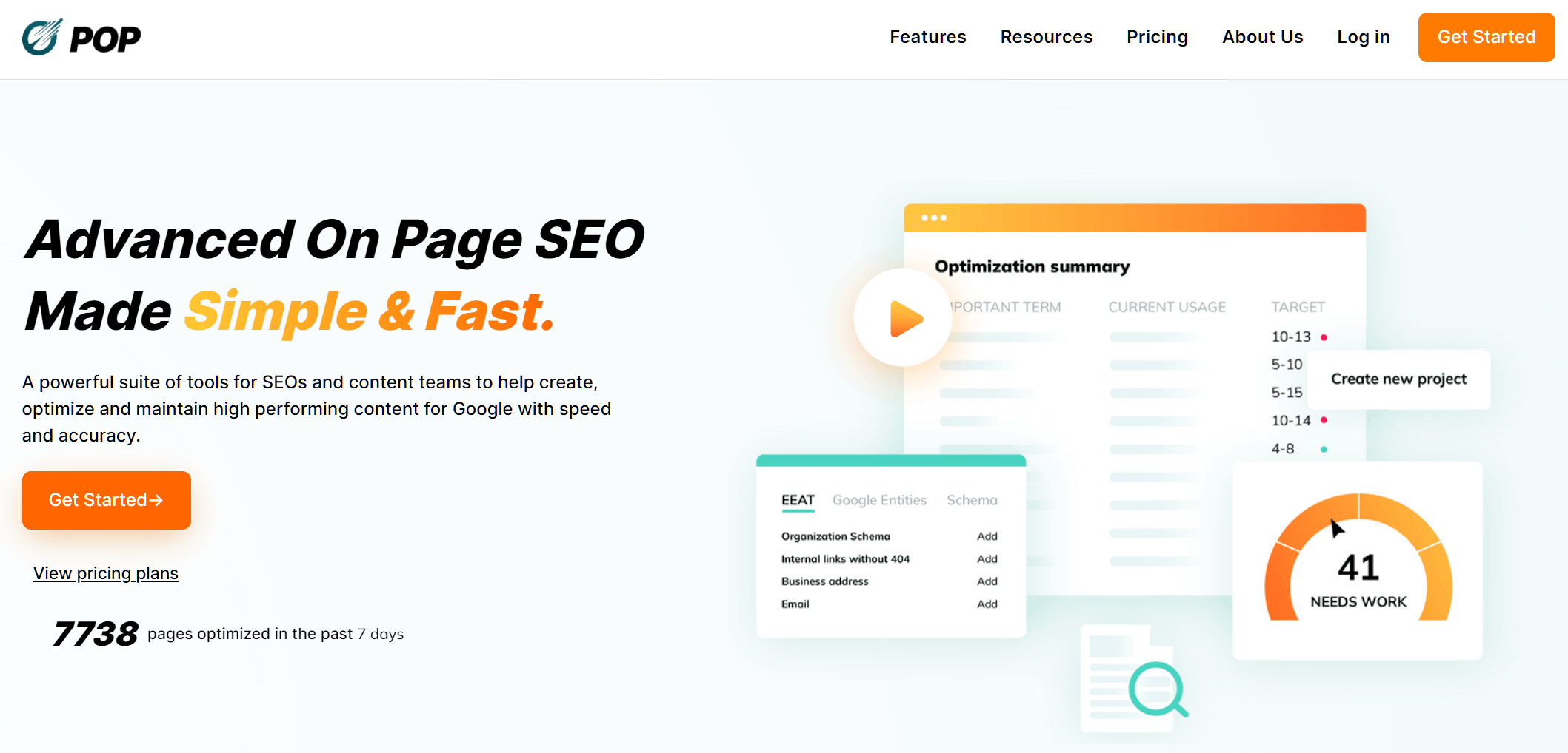 Page Optimizer Pro home page