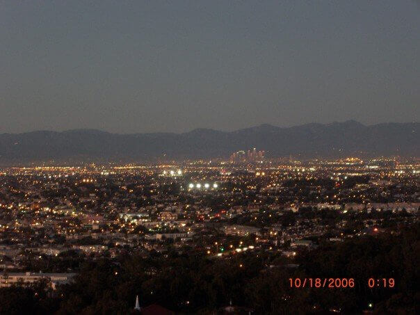 los angeles city at night c2006