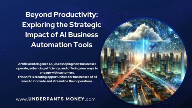 Beyond Productivity: Exploring the Strategic Impact of AI Business Automation Tools