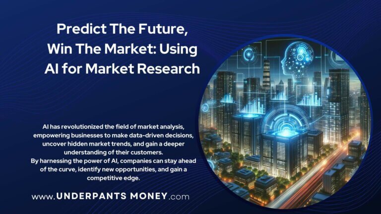 Predict The Future, Win The Market: Using AI for Market Research