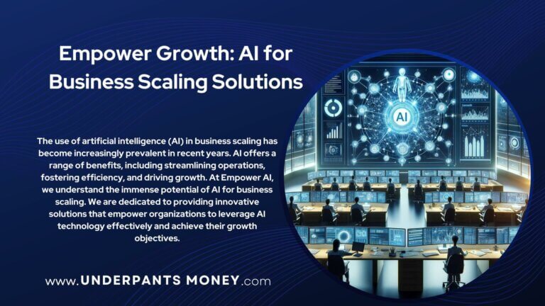 Empower Growth: AI for Business Scaling Solutions
