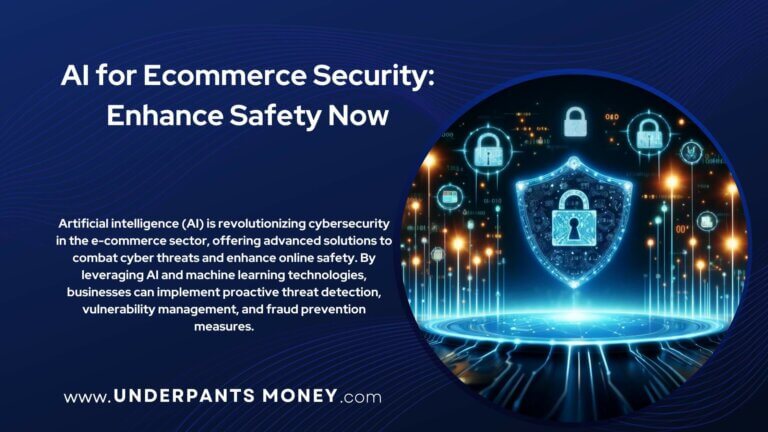 AI for Ecommerce Security: Enhance Safety Now